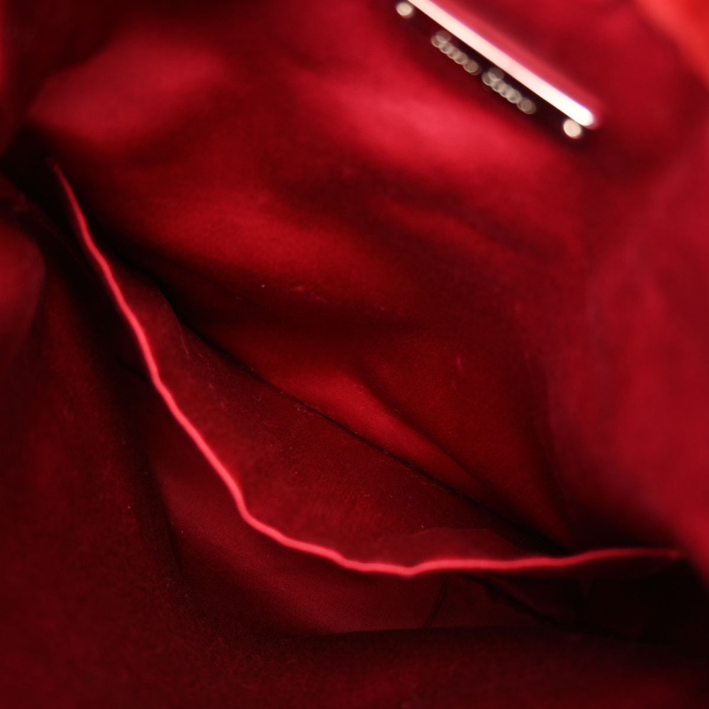 Miu Miu Starlight Satin Pouch Red Accessory - Picture 10 of 12